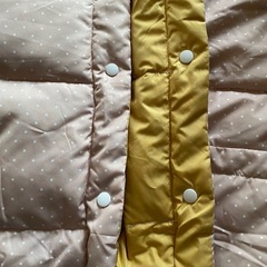 ニトリ羽毛はんてんの画像