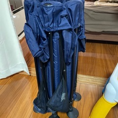 日本育児ベビーサークル　折りたたみ　美品の画像