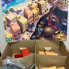 【中古玩具】恐竜玩具　ジュラシックワールド　恐竜プレイセットの画像