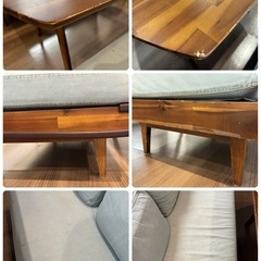 【商談中】ダイニングテーブル3点セット unicoの画像