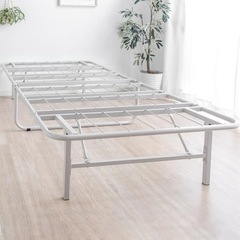 🩶新品 半額以下 ベッドシングル 【耐荷重200kg】 折りたたみ