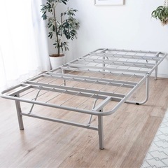 🩶新品 半額以下 ベッドシングル 【耐荷重200kg】 折りたたみの画像