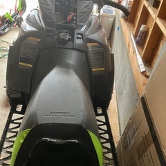 スノーモービル　アークテックキャット　アルファ165セル付の画像