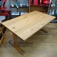 状態良好！飛騨産業 キツツキ 森のことばシリーズ ダイニングテーブル ホワイトオーク CZ313WP エキスパート藤沢辻堂店の画像