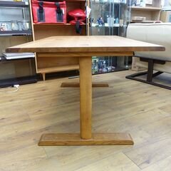 状態良好！飛騨産業 キツツキ 森のことばシリーズ ダイニングテーブル ホワイトオーク CZ313WP エキスパート藤沢辻堂店の画像