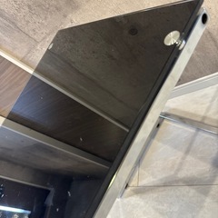 ガラスサイドテーブルの画像