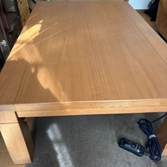 テーブル　こたつの画像
