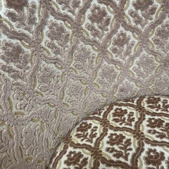 アンティーク　アームチェア 2脚セット 薔薇 ベルベット チェアの画像