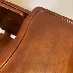 カトージ　木製ハイチェアの画像