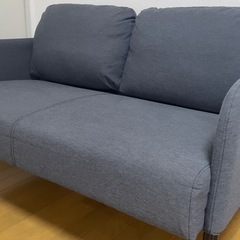 【引き取り限定】IKEA 2人掛けソファ GLOSTADの画像