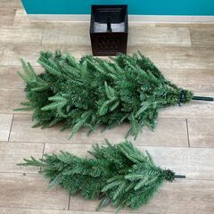 【お売りします】 ダイヤモンドダストツリー　150cm　ポットタイプ　STE　CFG17-15P　オーナメント　おまけ付の画像