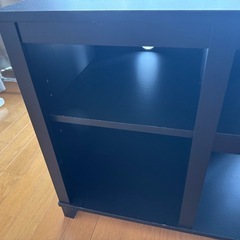 テレビ台　ダークブラウンの画像