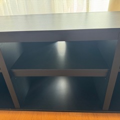 テレビ台　ダークブラウンの画像