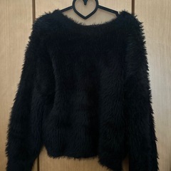 もこもこカーディガンの画像