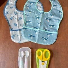 【未使用】ル・クルーゼ　ベビープレート＆ラムカンの画像