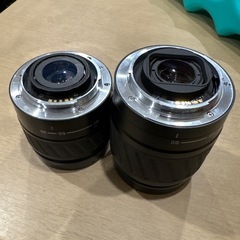 SONY α Aマウント ミノルタ35-80 & 80-200 シャッター付きの画像