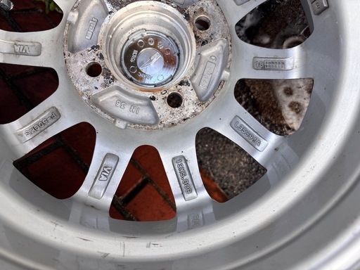 [取引中]155/80R 13インチ　アルミホイール付き　スタッドレスタイヤ