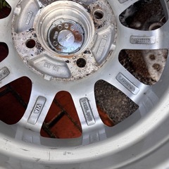 [取引中]155/80R 13インチ　アルミホイール付き　スタッドレスタイヤの画像