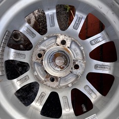 [取引中]155/80R 13インチ　アルミホイール付き　スタッドレスタイヤの画像