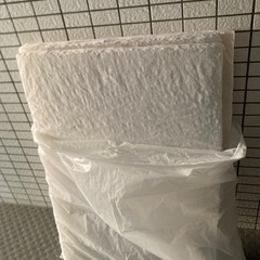 三つ折りマットレス シングル カバー無しの画像