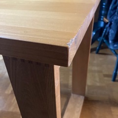 コの字足安定シッカリとしたカウンターテーブル　の画像