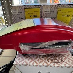 J3301　【リユースのサカイ柏店】新品　DRETEC　ドリテック　ホットサンドメーカー　SM-600の画像