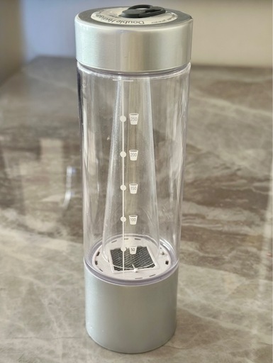 ダブル水素ボトル 高濃度水素ガス&水素水生成器 充電式 ポータブル 正規品
