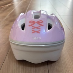 ラプンツェル子供用自転車ヘルメット‼️【ほぼ新品】の画像