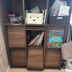 おしゃれな本棚の画像