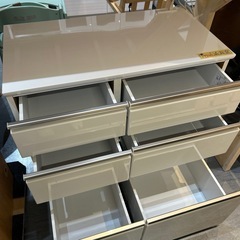 【キッチンカウンター】【白】【三幸ジャパン】クリーニング済み【管理番号1207】野の画像