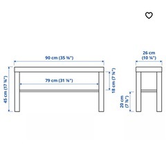 【新品未開封】IKEA LACK テレビ台 ホワイト 90cmの画像