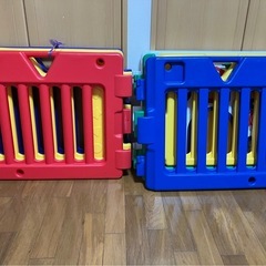 ベビーサークル　ベビーゲート　ベビーフェンス　日本育児　6枚セットの画像