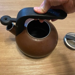 可愛いヤカンの画像