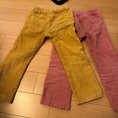 コーデュロイ　100 パンツの画像