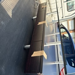 ※決まりました※ガラスローテーブルの画像