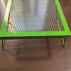 ★キャンプテーブル グリーン★の画像