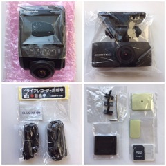 【新品未使用】コムテック ドライブレコーダー HDR360GW 前後カメラ対応の画像