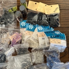 【12/22まで】ハンドメイド　パーツ　ビーズの画像