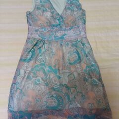 花柄ワンピース　半袖+袖無し　4着セット　Lサイズの画像