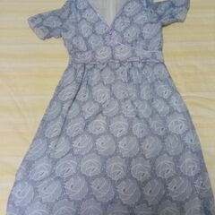 花柄ワンピース　半袖+袖無し　4着セット　Lサイズの画像