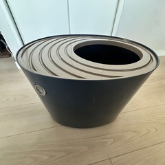上から猫トイレプチの画像