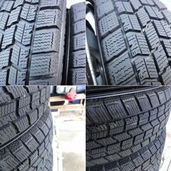 2023年製スタッドレス&純正ホイール【155/65/14インチ】9分山 グッドイヤー ICENAVE7の画像