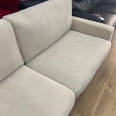 【モデルルーム展示品】2人掛け　ソファの画像