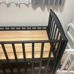 ヤマサキ　ツーオープンベビーベッドの画像