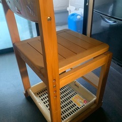 あげます学習机の椅子
の画像