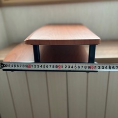 棚・テレビやパソコンラック スライド式のキーボード棚付きの画像