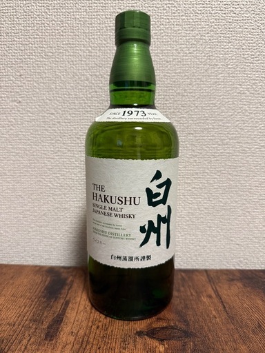 新品・未開封 ショップ 白州 シングルモルトウイスキー 700ml
