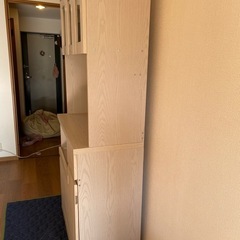 最終
値下げ　食器棚の画像