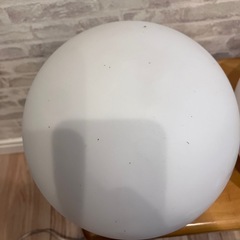 ボール型フロアランプ2個セットの画像