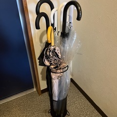 傘立て　+ 傘の画像